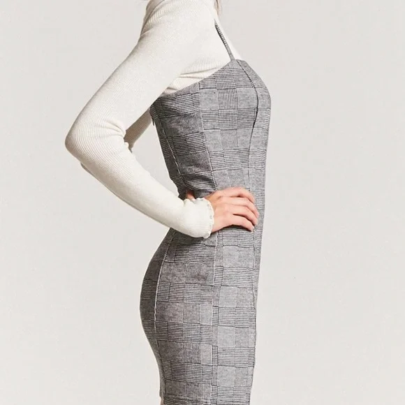 Checkered Mini Dress - Picture 2 of 5